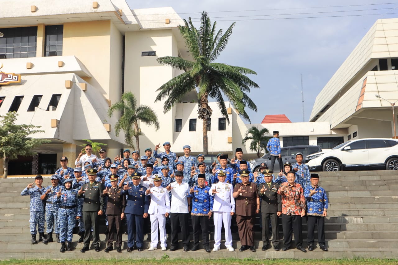 Pemprov Lampung Gelar Upacara HBN ke-77, Tekankan Semangat Bela Negara Hadapi Tantangan Global